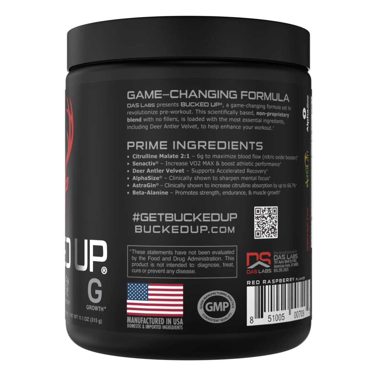 Bucked Up Preworkout 10 flavors available