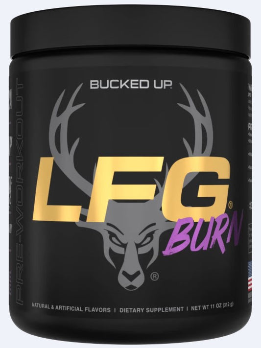 LFG Burn Thermogenic Pre-Workout 2 flavors available